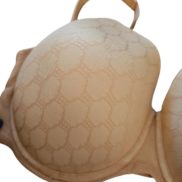 Soma stunning support geo lace full coverage pink bra sz 38 G underwire new WL58 - Picture 2 of 4